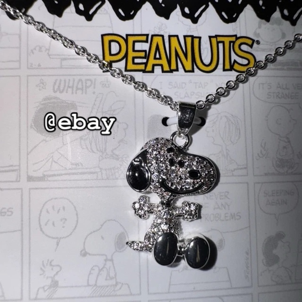 Peanuts Silver Snoopy Bracelet